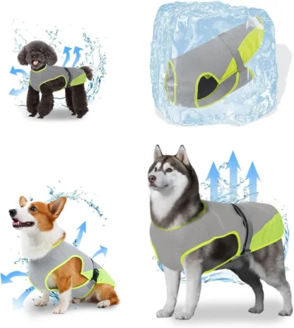 Dog Cooling Vest, Cooling Vest for Dogs, Dog Cooling Jacket, Large