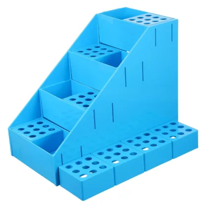 Test Tube Holder with Holes for Scientific Experiments - Image 3